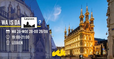 "Wa is da Leuven?" - Onthaal Stadsspel