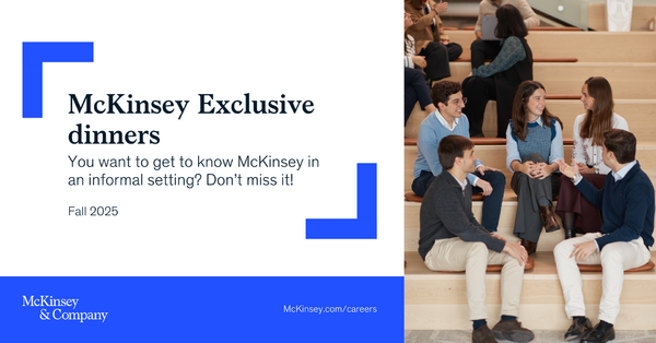 McKinsey Exclusive Dinners